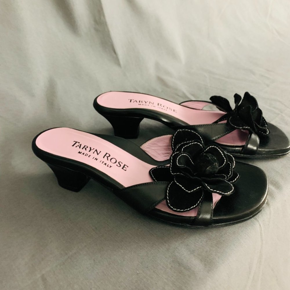 Tara Rose Slide -Nubuck Rose on top - size 36 - Very good condition pre-owned